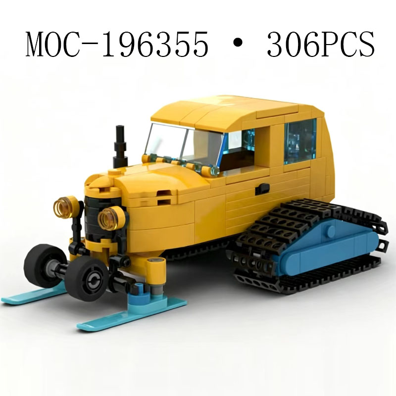 Vintage Collectible Trucks - Vintage Snow Crawler MOC-196355 (306 elementów),