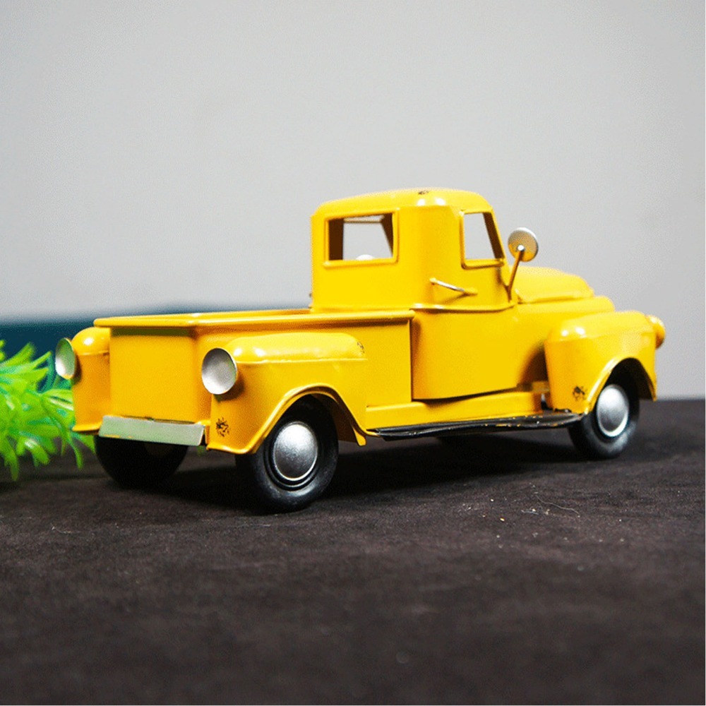 Vintage Collectible Trucks - Kolekcjonerskie pojazdy: Żelazny model pickupu, vintage