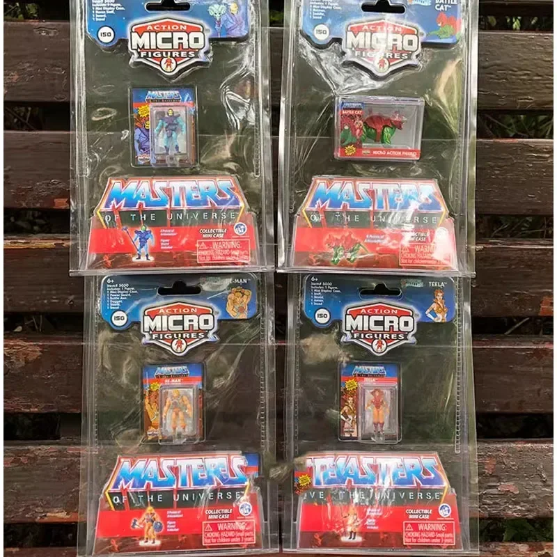 Vintage Collectible Figures - Mikro figurki akcji Miniaturees animacja kreskówka