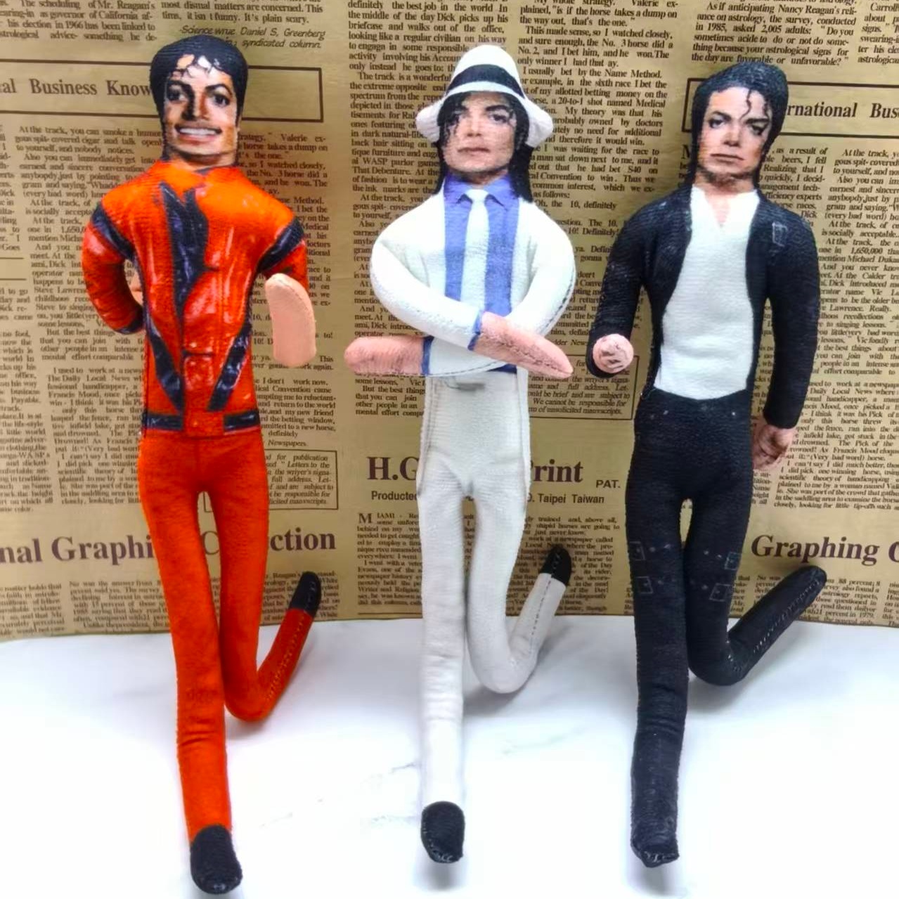 Vintage Collectible Figures - Vintage MJ Michael Jackson Cosplay Rekwizyt