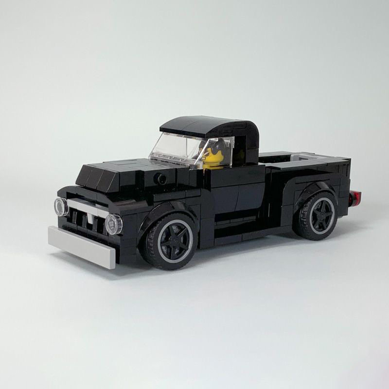 Vintage Collectible Trucks - Klocki MOC w stylu vintage, amerykański