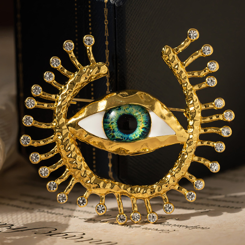 Collectible Vintage Brooches - Nowe plakietki Eye Cosplay Anime Demon