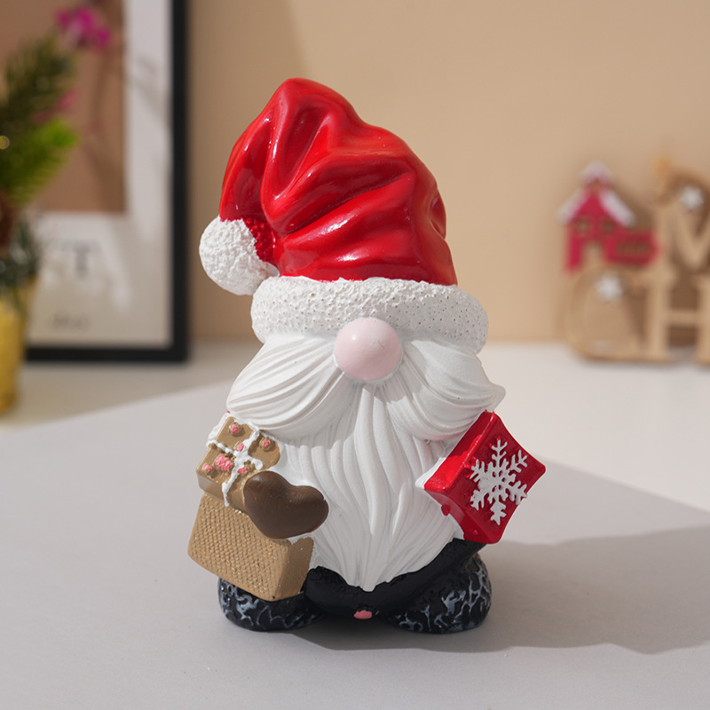 Ozdoba świąteczna z żywicy w k – Vintage Collectible Santa recenzja i cena
