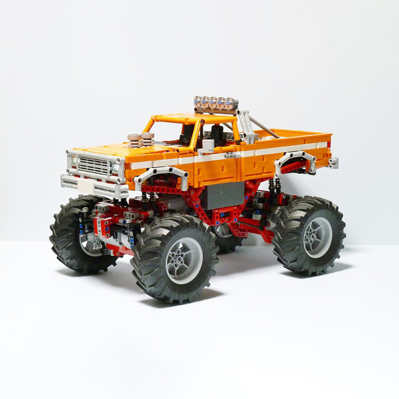 1683 elementów MOC Techniczny  – Vintage Collectible Trucks recenzja i cena