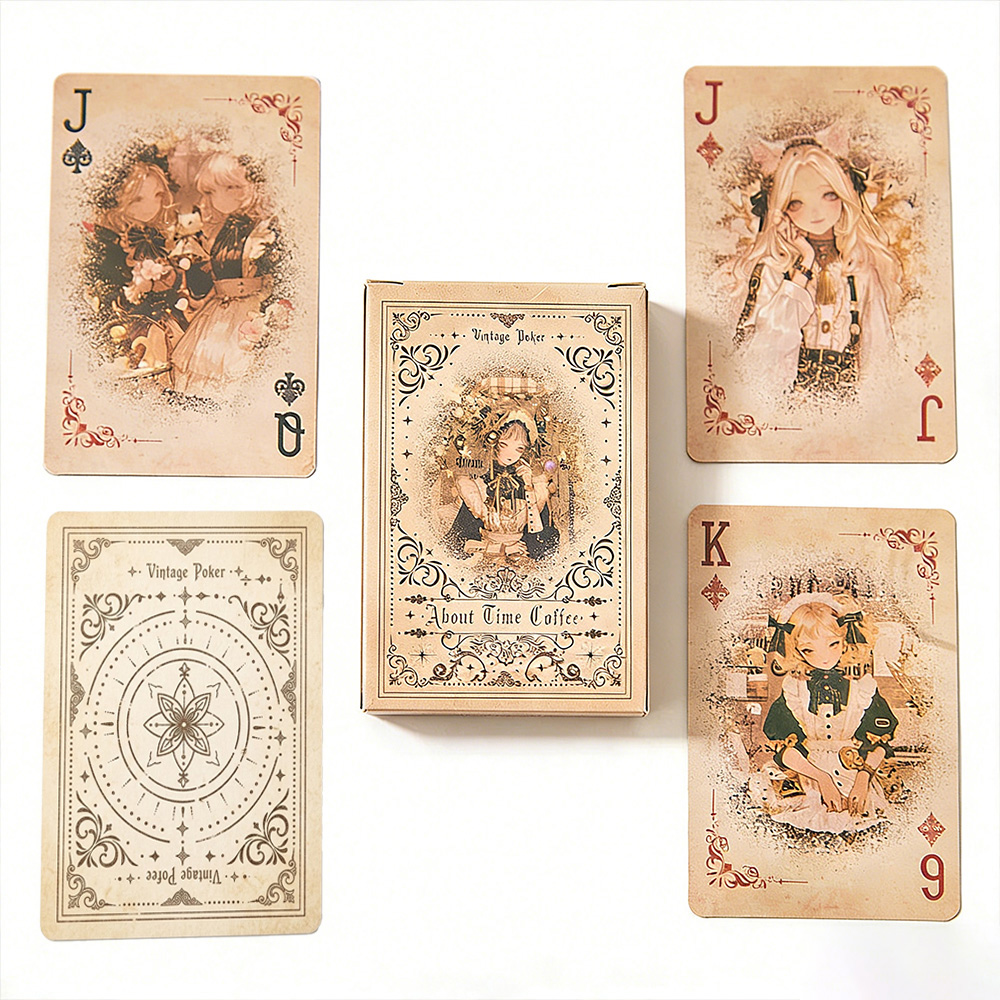 Karty do gry w stylu vintage z – Vintage Collectible Playing Cards recenzja i cena
