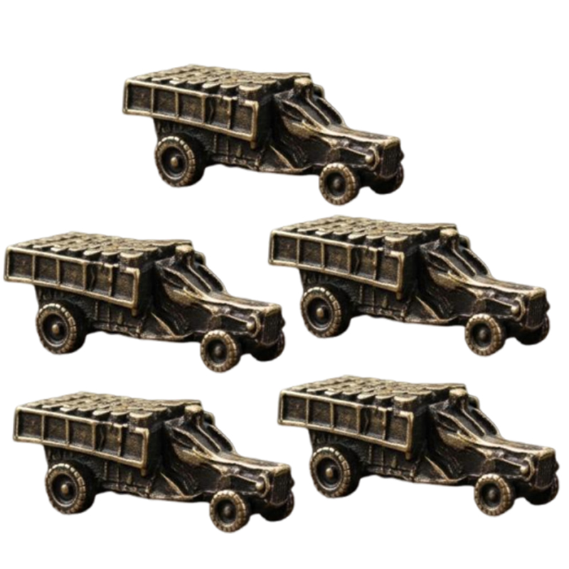1/2/3/4/5 szt. Żelazny miniatu – Vintage Collectible Trucks recenzja i cena