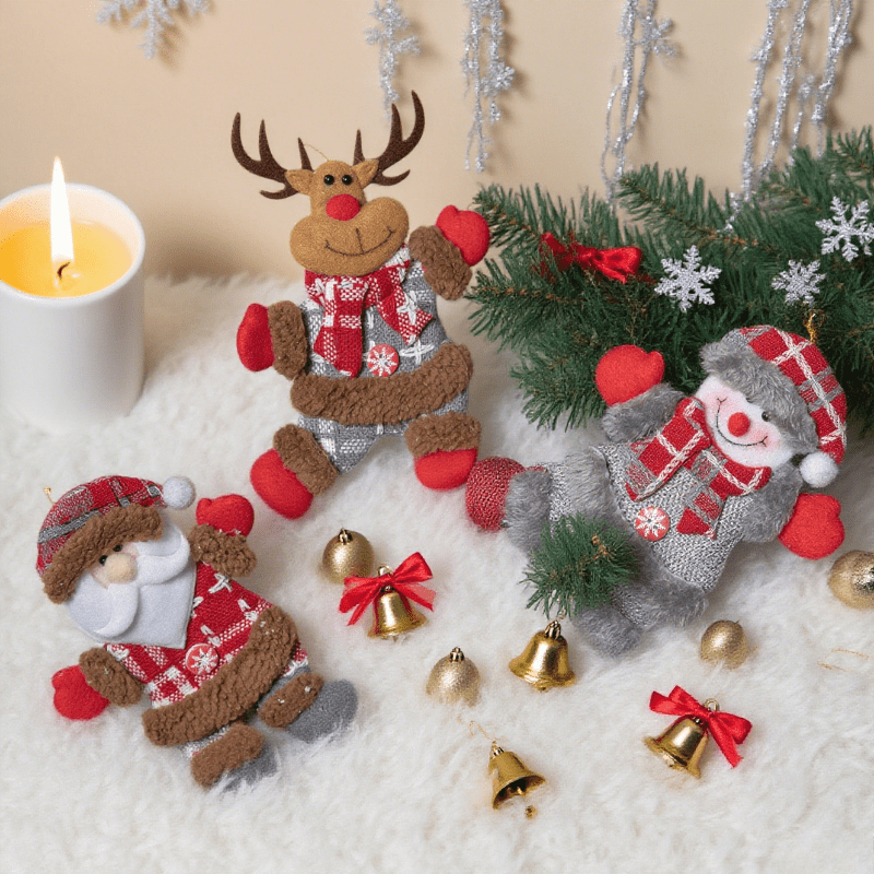 3-częściowy zestaw losowo styl – Vintage Collectible Santa recenzja i cena