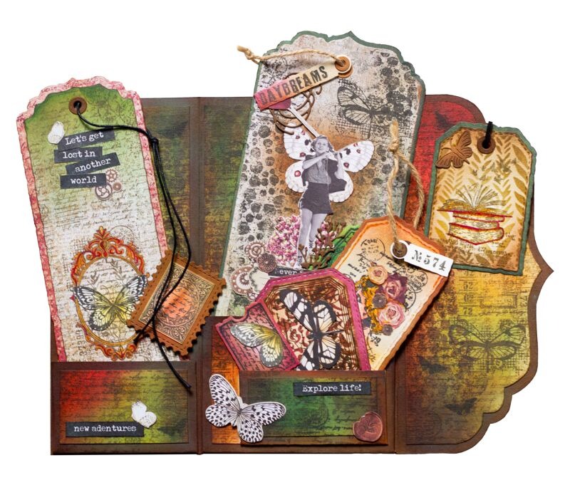 Etui na etykiety Grunge Collec – Vintage Collectible Figures recenzja i cena