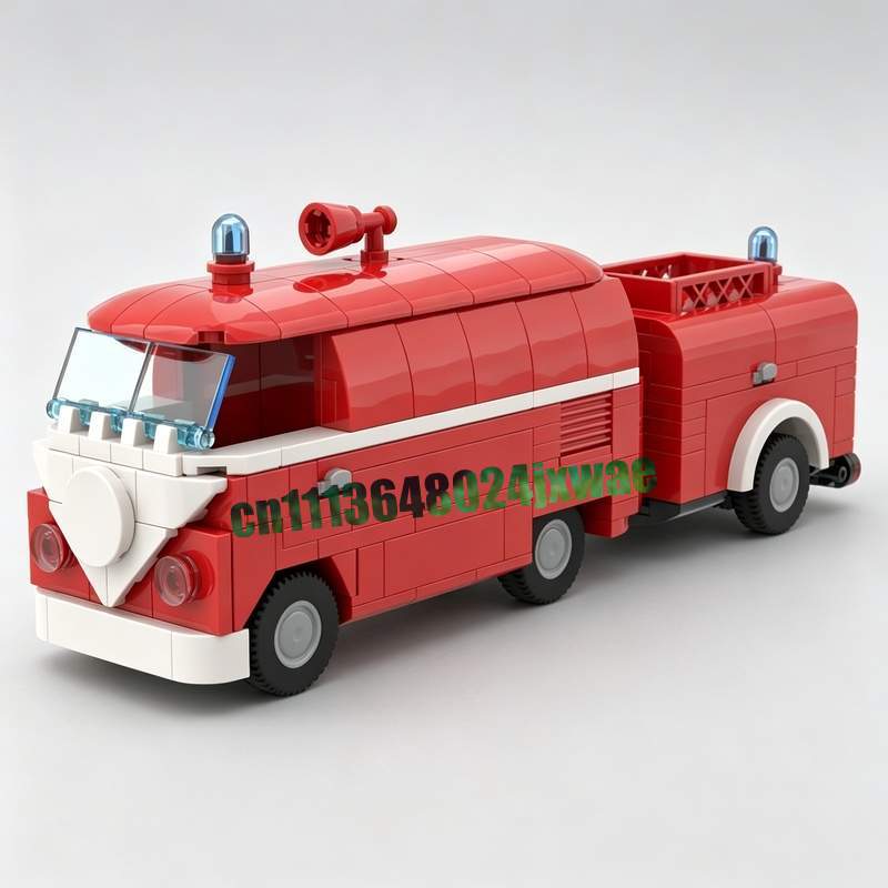 369 elementów MOC Klasyczny Wó – Vintage Collectible Trucks recenzja i cena