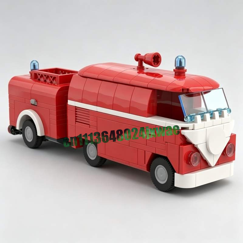 369 elementów MOC Klasyczny Wó – Vintage Collectible Trucks recenzja i cena