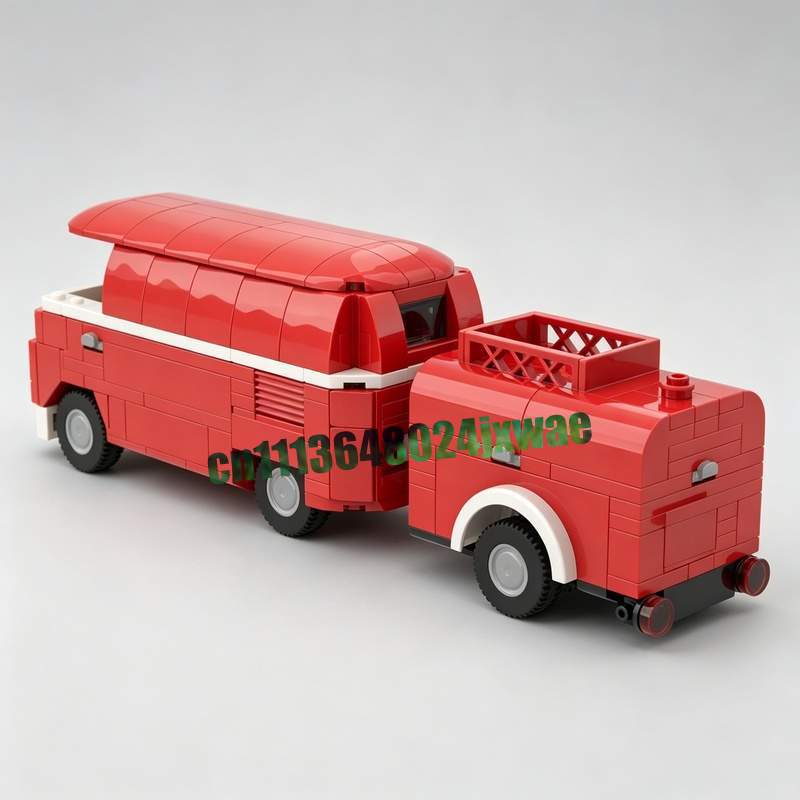 369 elementów MOC Klasyczny Wó – Vintage Collectible Trucks recenzja i cena