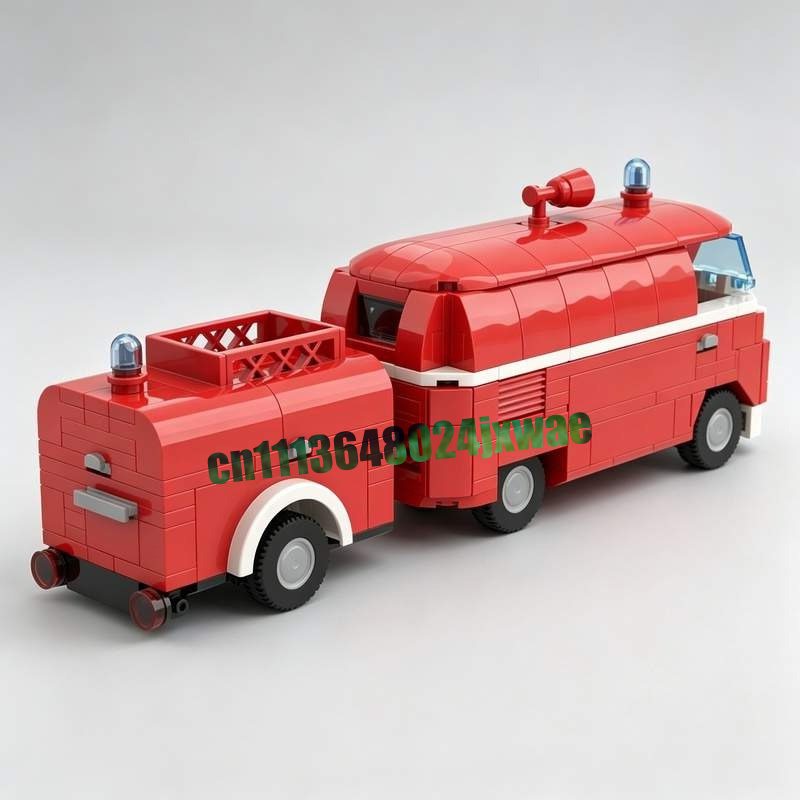 369 elementów MOC Klasyczny Wó – Vintage Collectible Trucks recenzja i cena