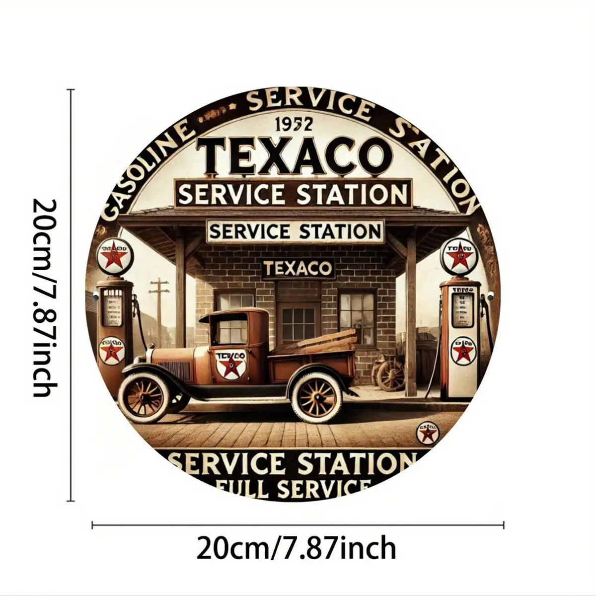 1 szt. Vintage Okrągła Drewnia – Vintage Collectible Trucks recenzja i cena