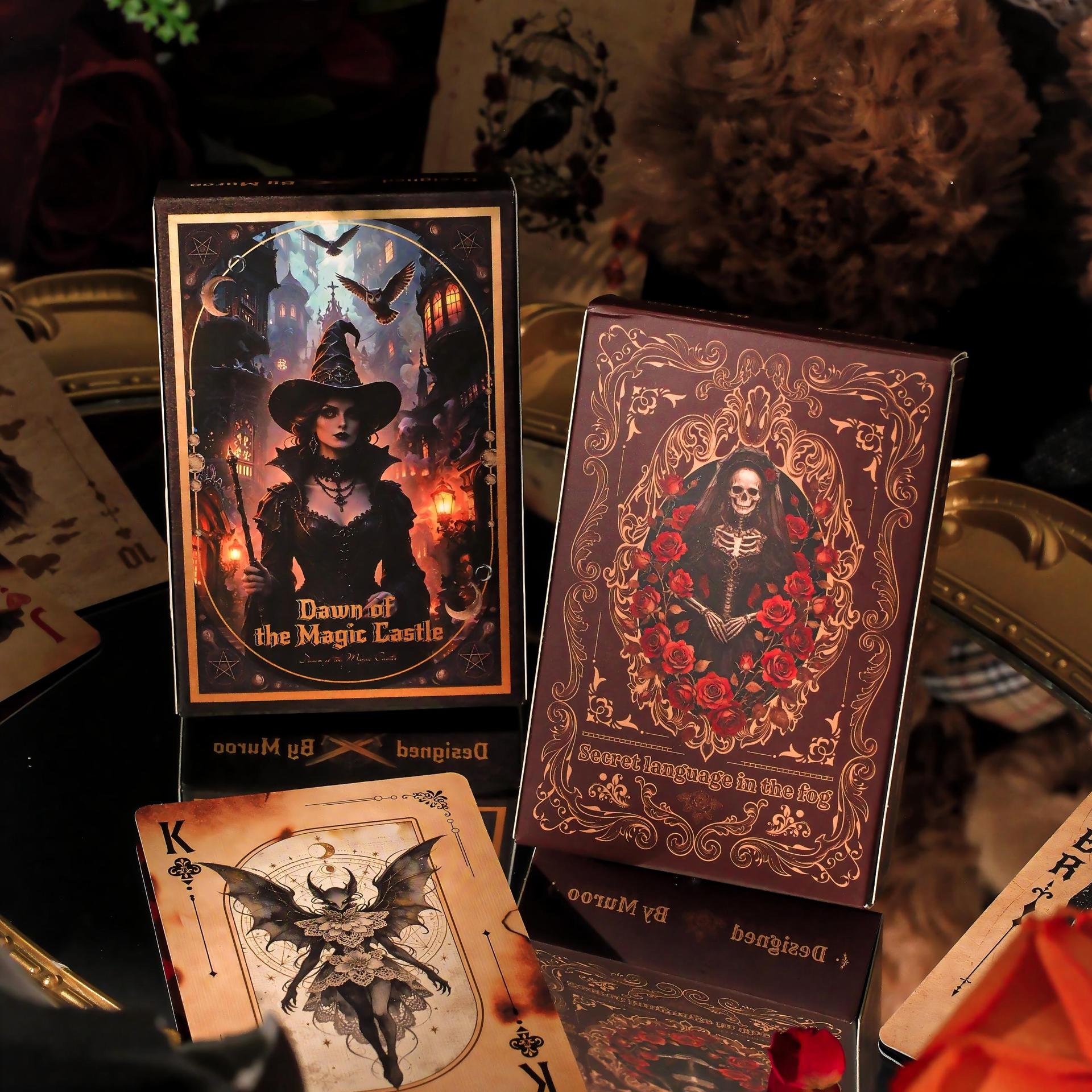 Karty do gry Mystery Whisper – – Vintage Collectible Playing Cards recenzja i cena