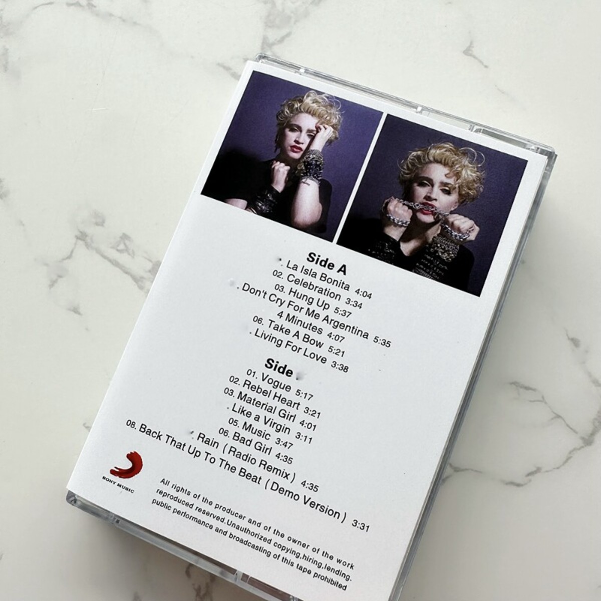 Kaseta z muzyką pop Madonna Cl – Vintage Collectibles recenzja i cena