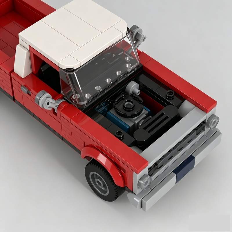 442 Elementy Vintage Pickup Tr – Vintage Collectible Trucks recenzja i cena